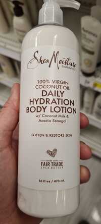 SHEA MOISTURE - Daily hydration - Body lotion