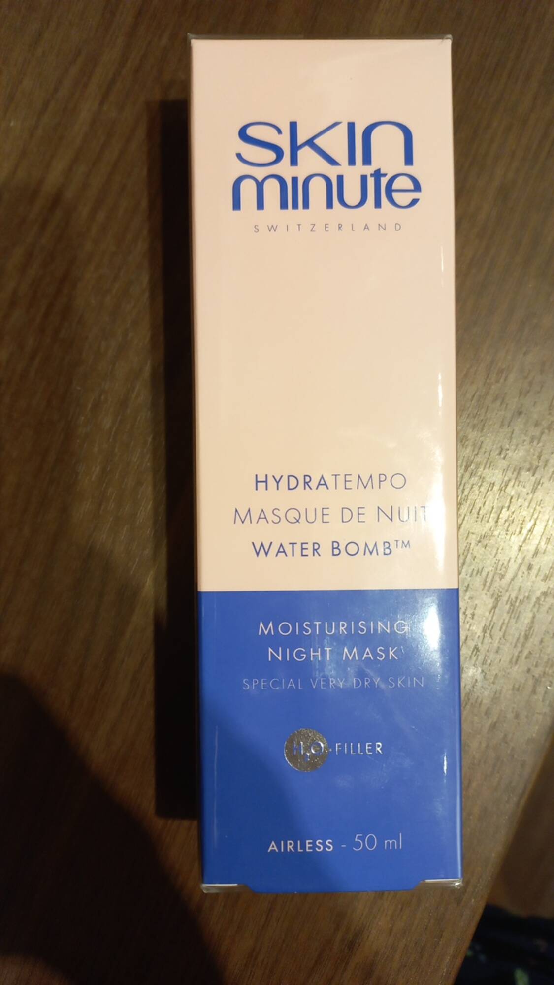 SKIN MINUTE - Hydratempo Water bomb - Masque nuit