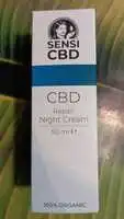 SENSI CBD - CBD repair - Night cream 