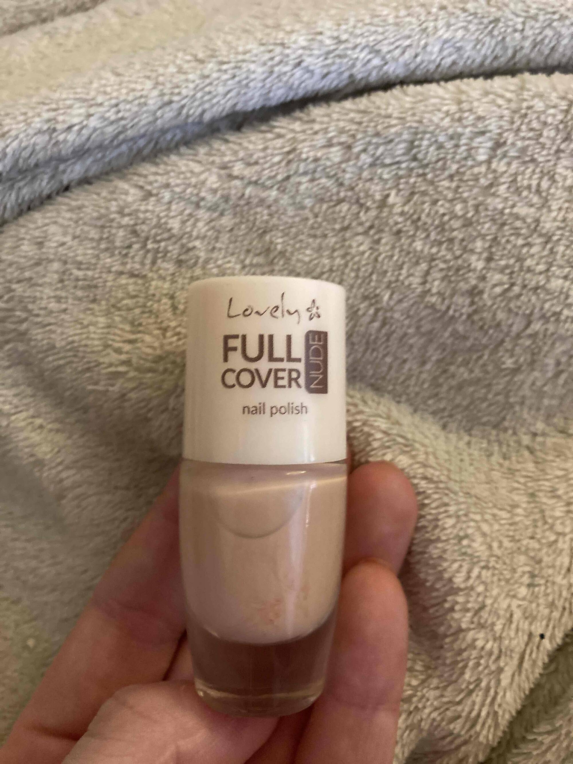 LOVELY - Full cover - Nail polish nude