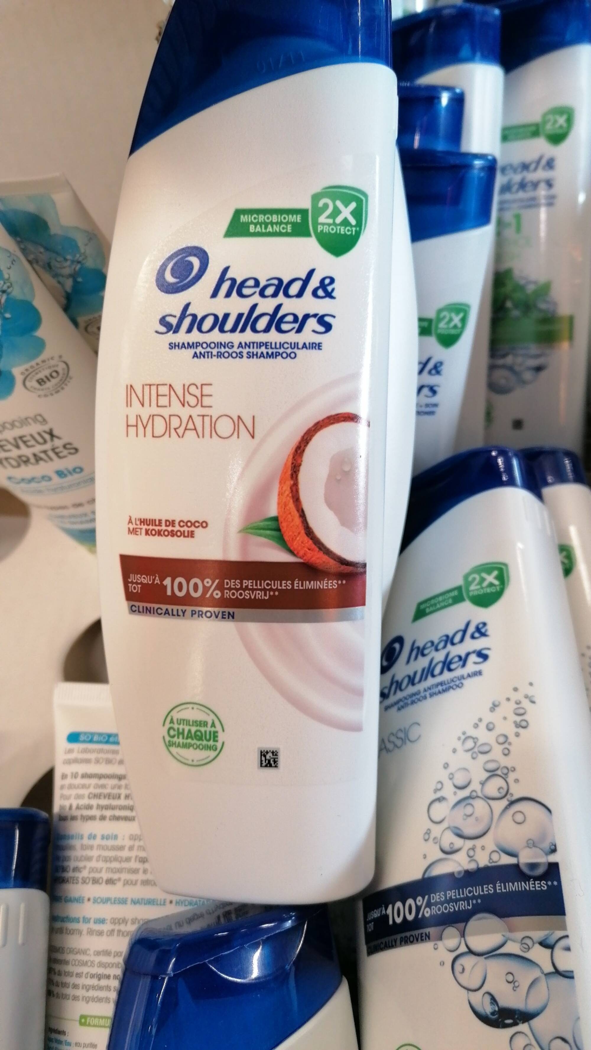 HEAD & SHOULDERS - Intense hydration - Shampooing antipelliculaire