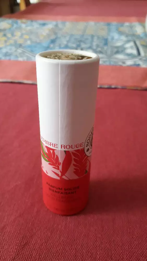 ROGER & GALLET - Gingembre rouge - Parfum solide bienfaisant