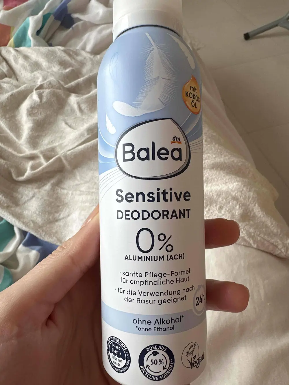 BALEA - Sensitive deodorant 0% aluminum 24h