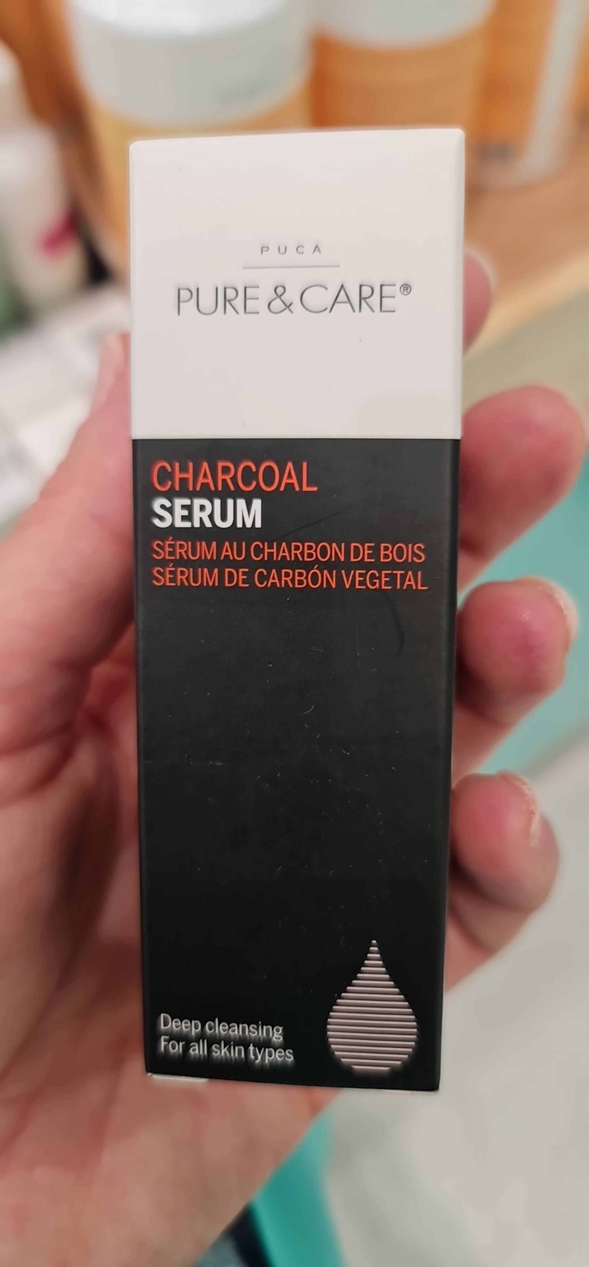 PUCA PURE & CARE - Charcoal - Sérum au charbon de bois