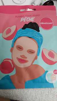 FRENCH TENDANCE - Masque tissu visage pêche