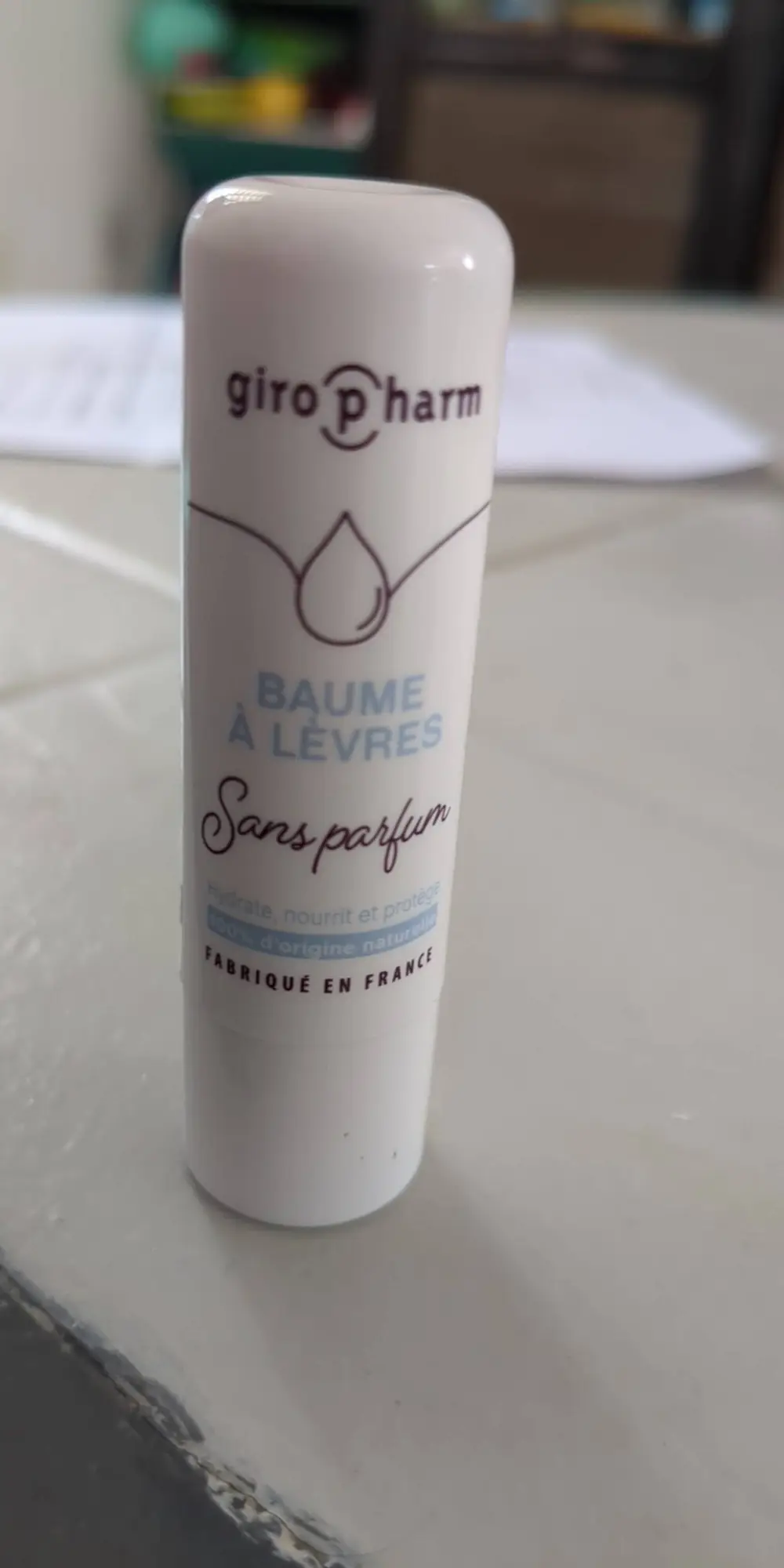 GIROPHARM - Baume à lèvres sans parfum