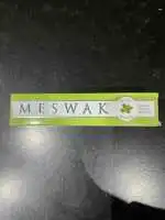 MESWAK - Dentifrice goût menthe