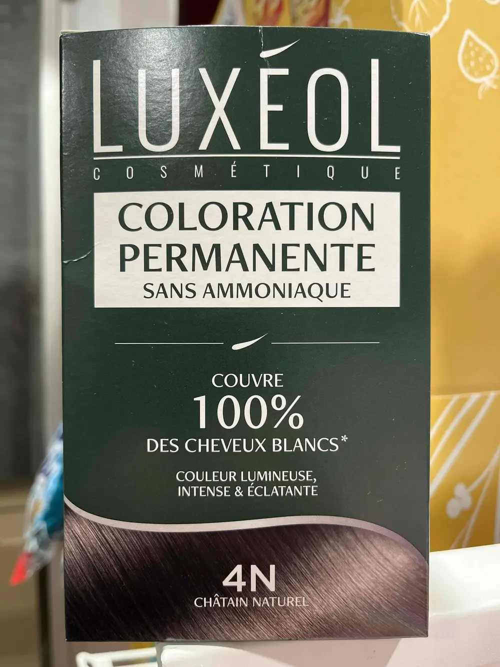 LUXÉOL - Coloration permanente 4N châtain naturel