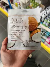 PIELOR - Masque facial coconut oil