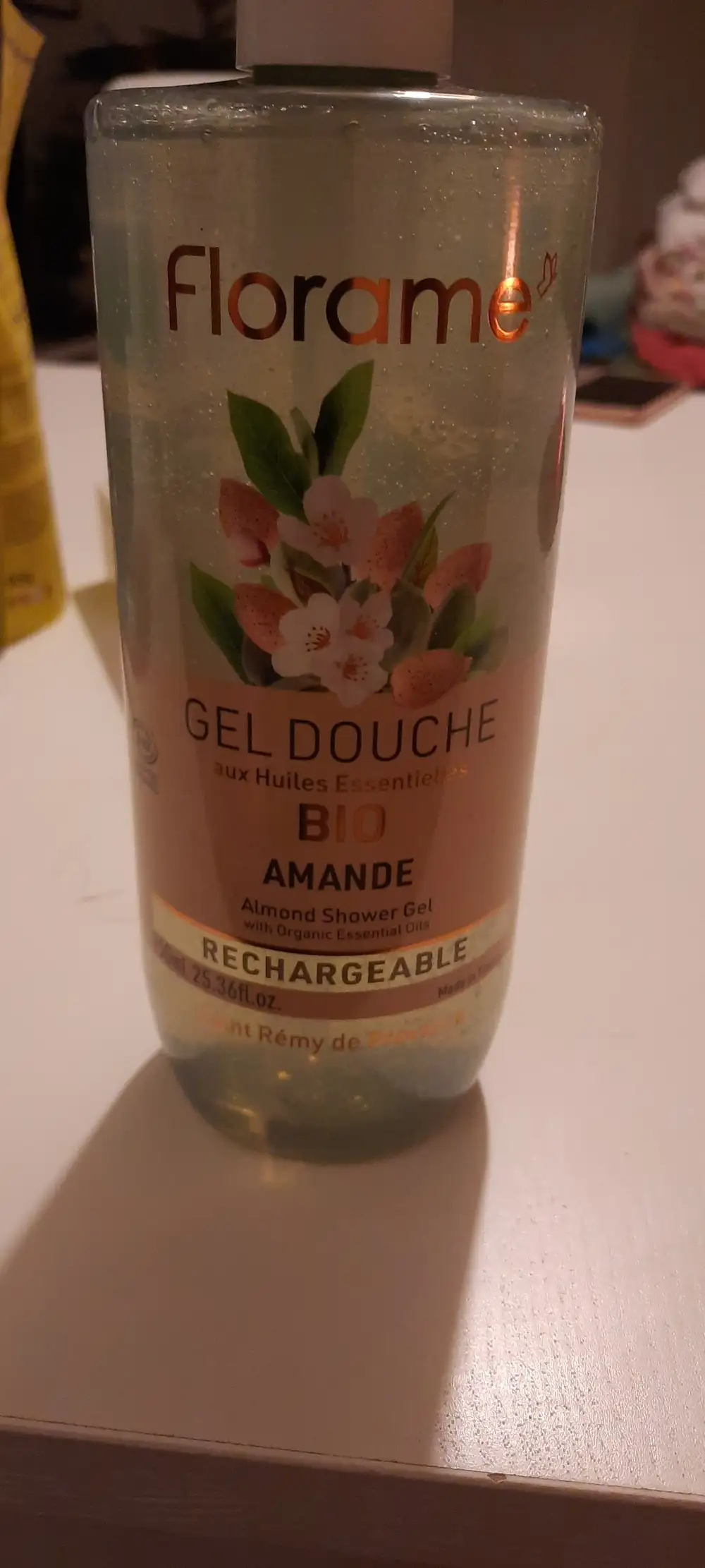FLORAME - Gel douche amande bio