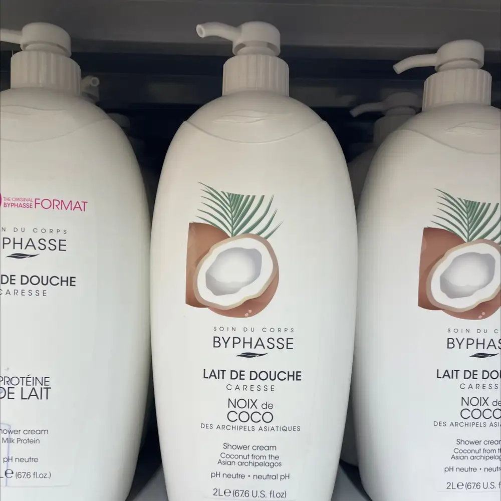 BYPHASSE - Lait de douche caresse noix de coco