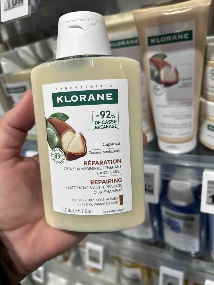 KLORANE - Réparation - Cica-shampooing régénératant & anti-casse