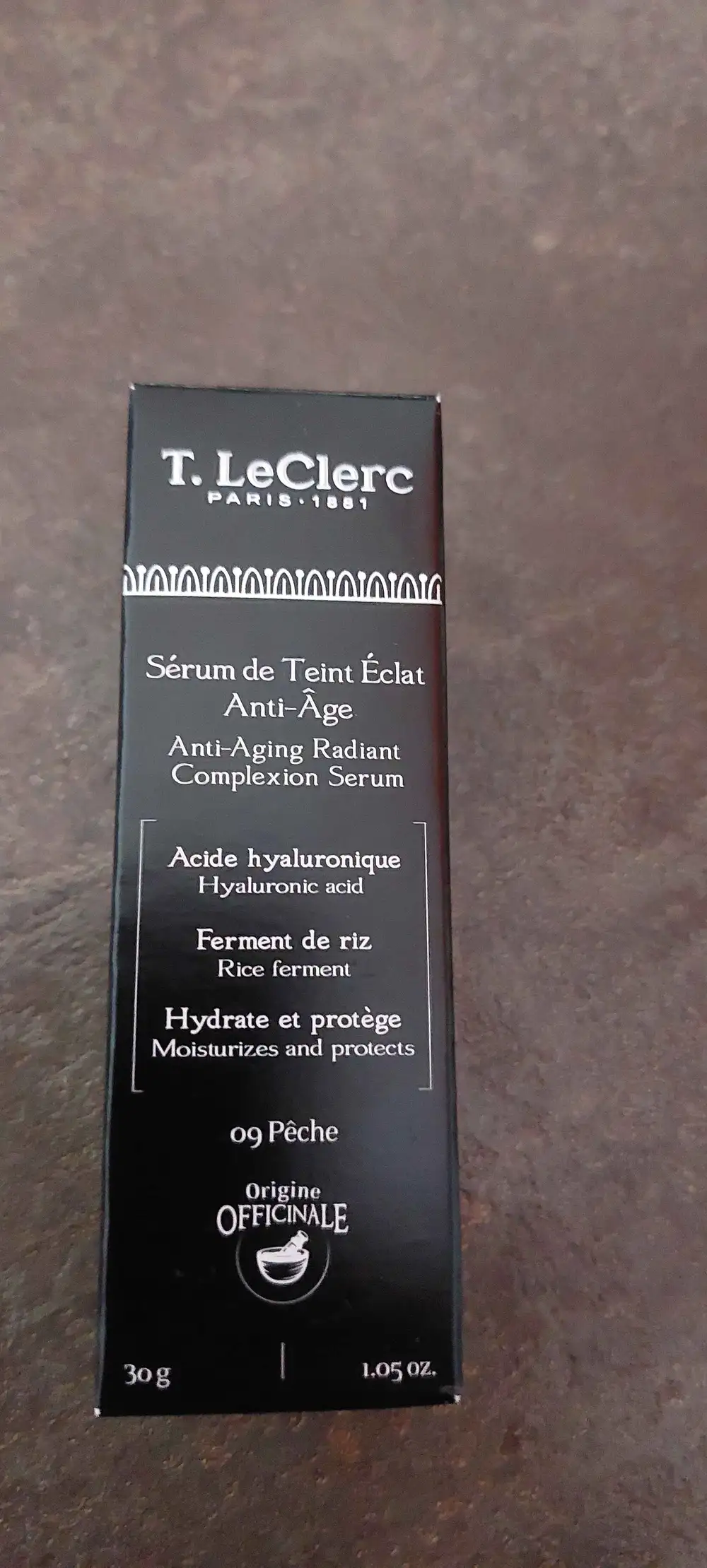 T.LECLERC - Sérum de teint éclat anti-âge 09 pêche
