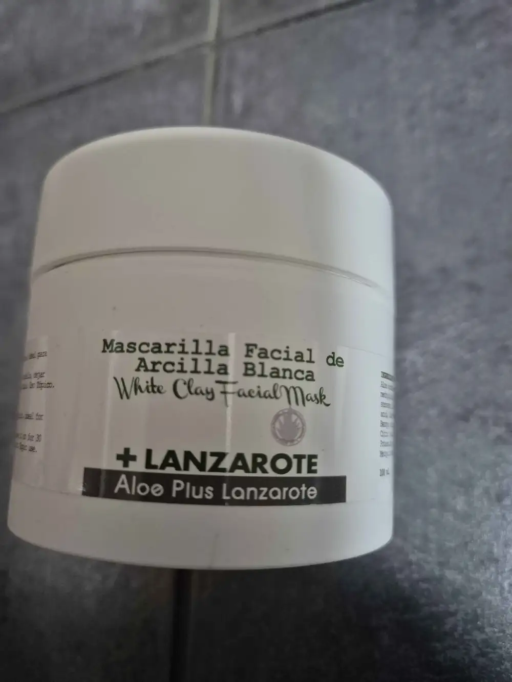 ALOE PLUS LANZAROTE - Mascarilla facial de arcilla blanca