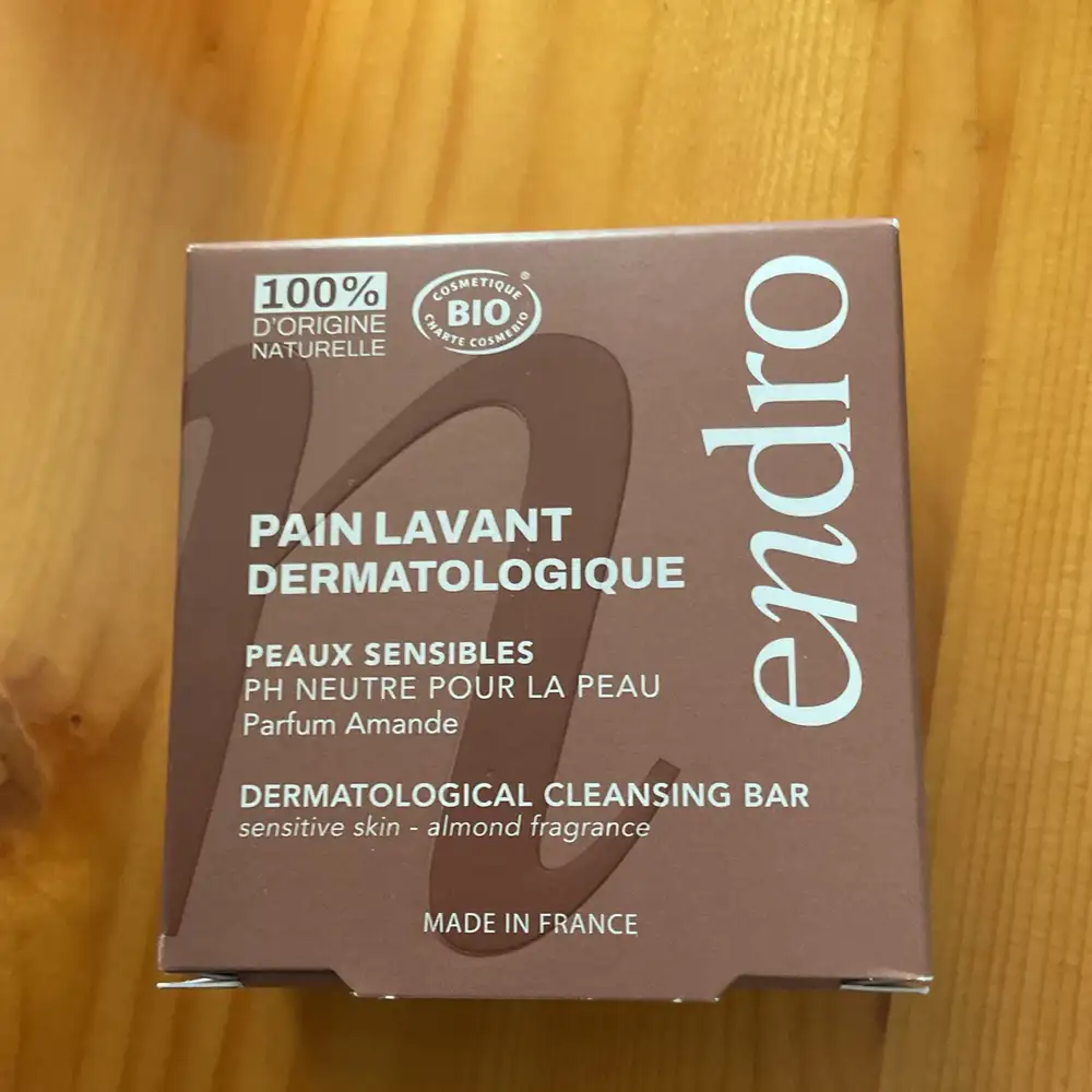 ENDRO - Pain lavant dermatologique peaux sensibles
