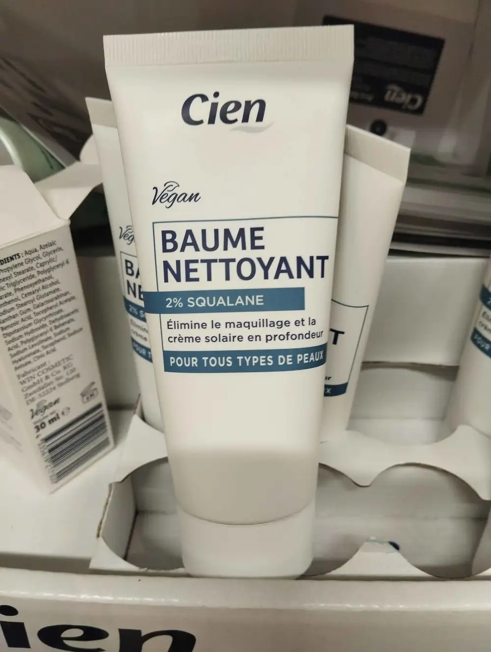 CIEN - Baume nettoyant 2% squalane