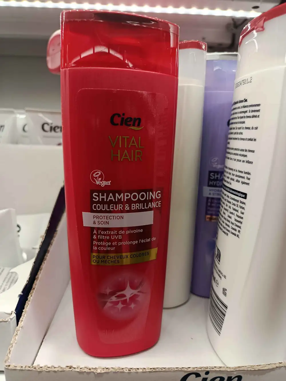 CIEN - Vital hair - Shampooing couleur & brillance