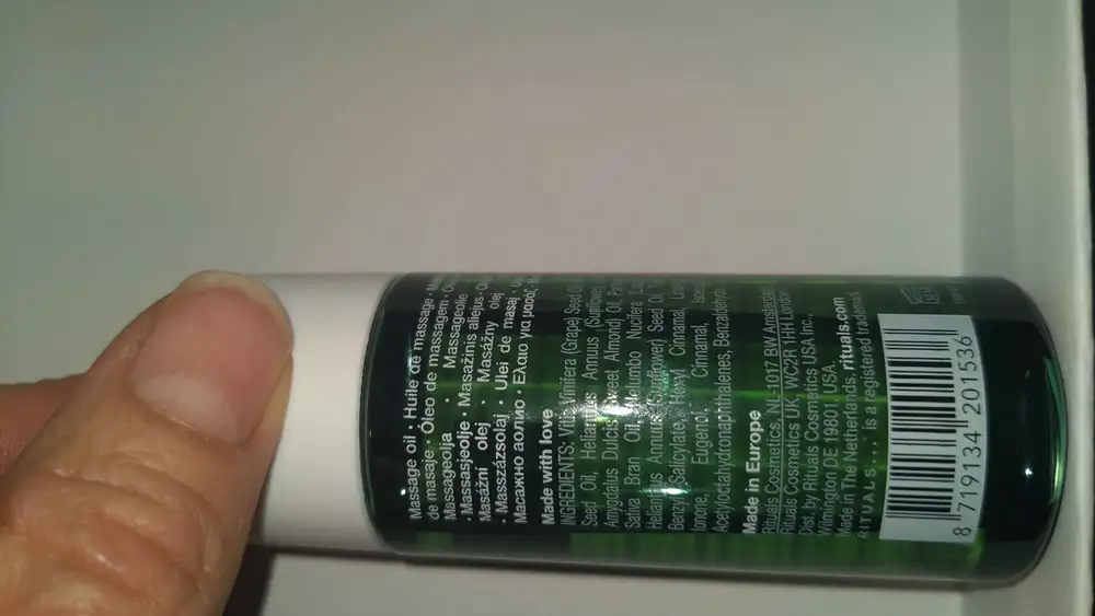 RITUALS - Huile de massage