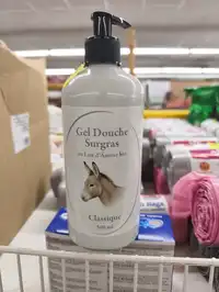 SARYANE - Classique - Gel douche surgras au lait d'ânesse bio