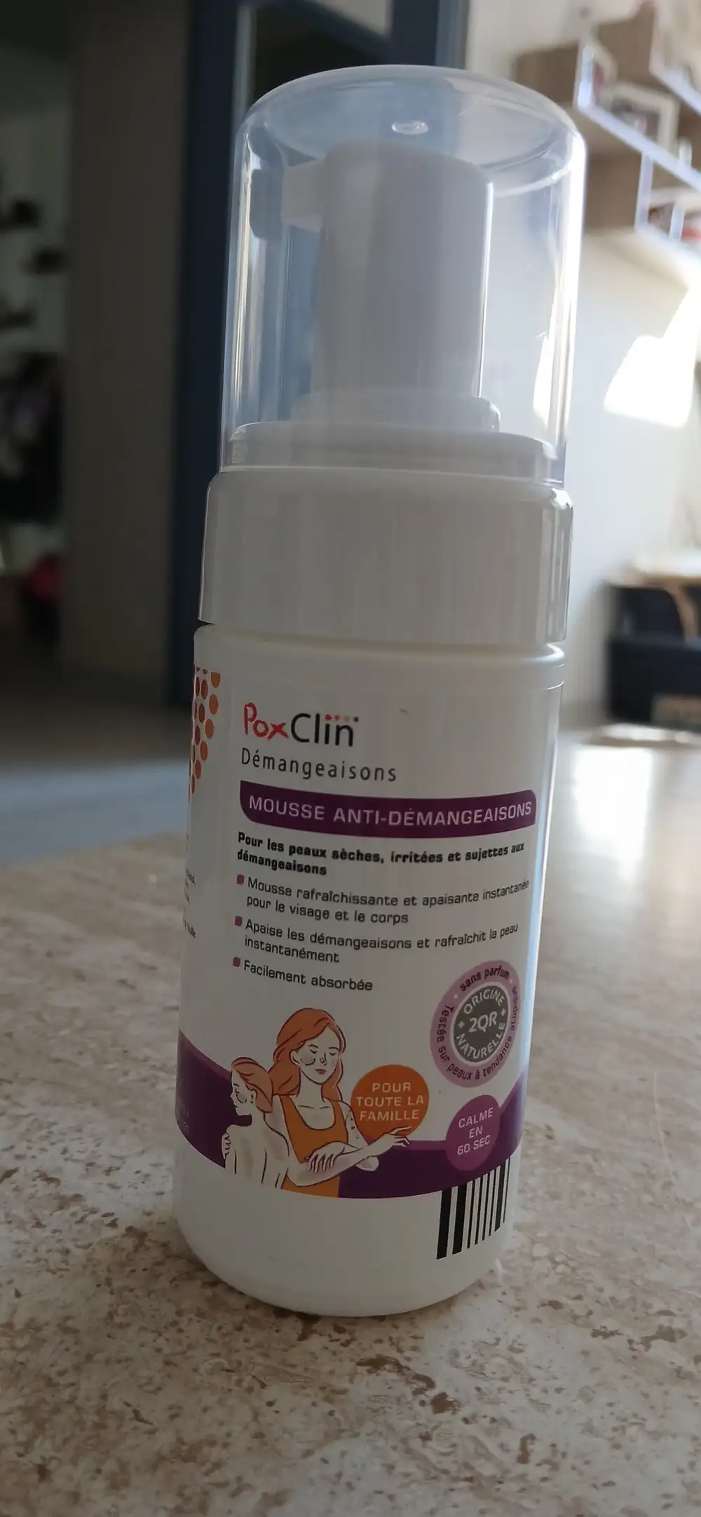 POXCLIN - Mousse anti-démangeaisons