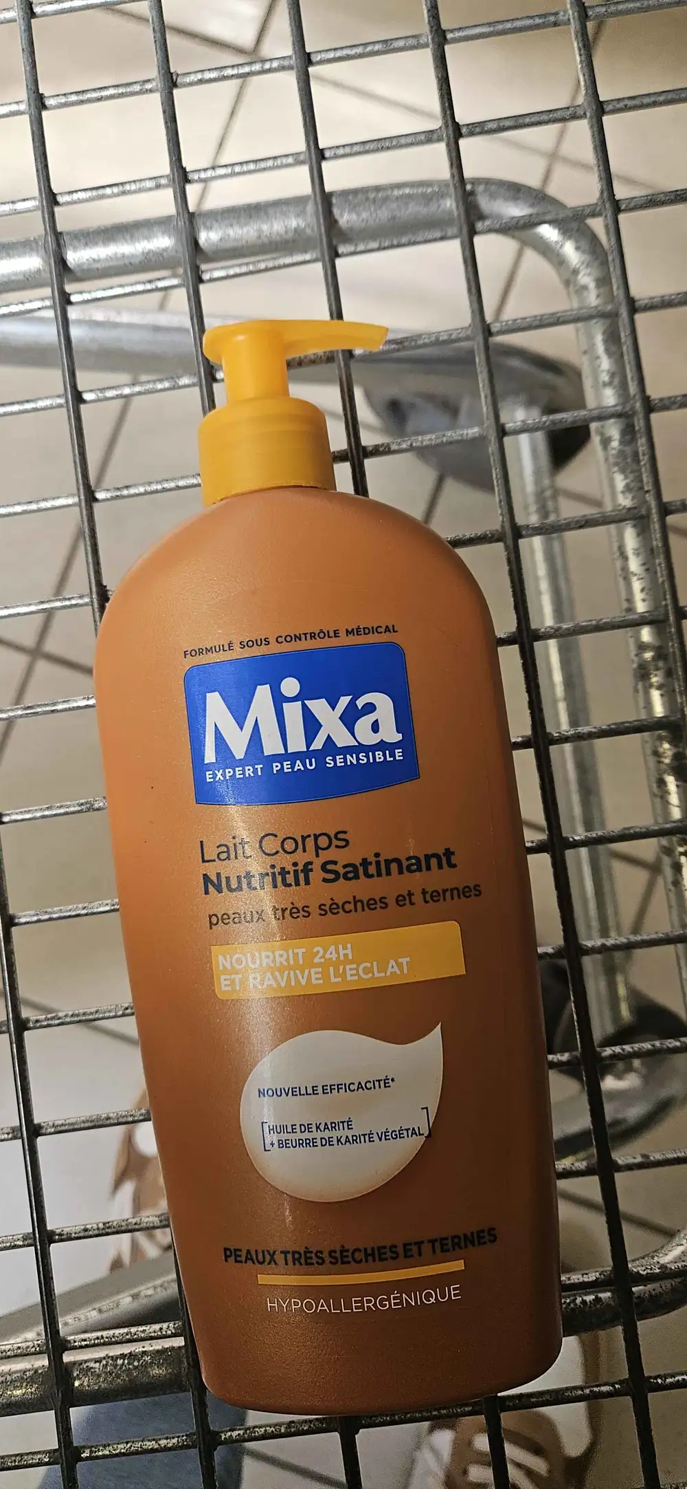 MIXA - Lait corps nutritif satinant