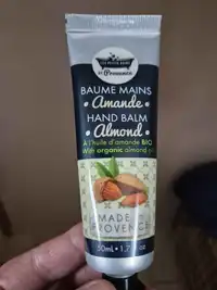 LES PETITS BAINS DE PROVINCE - Baume mains amande