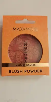 MAX & MORE - Blush powder vintage orange