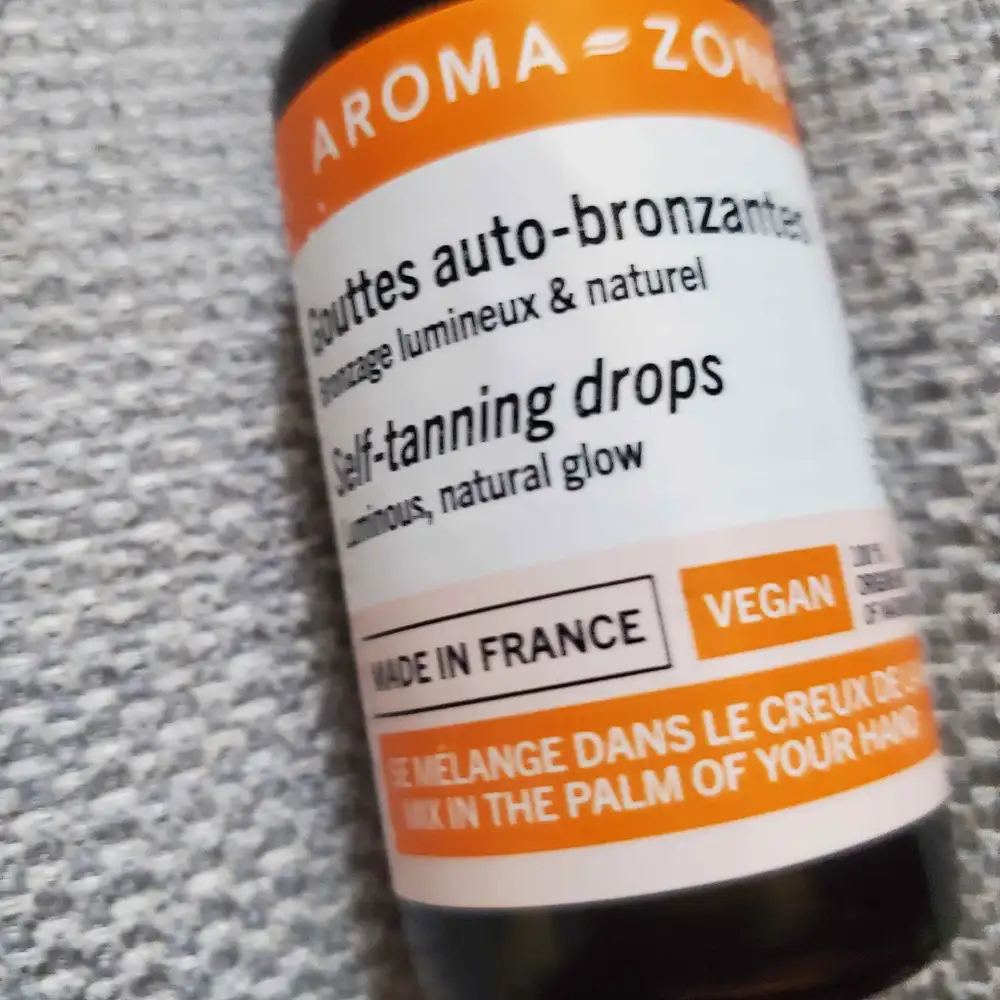 AROMA-ZONE - Gouttes auto-bronzantes 