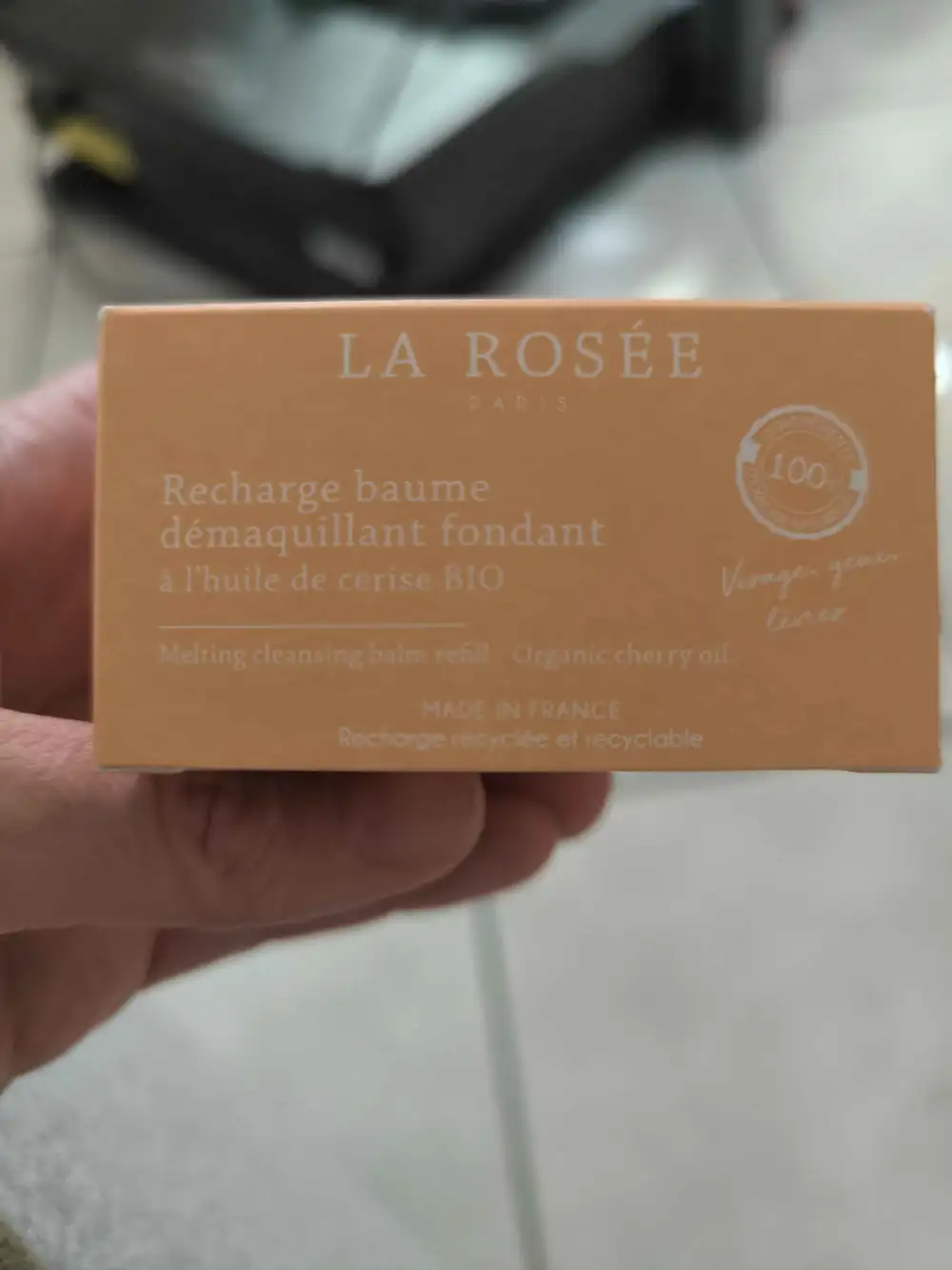LA ROSÉE - Recharge baume démaquillant fondant