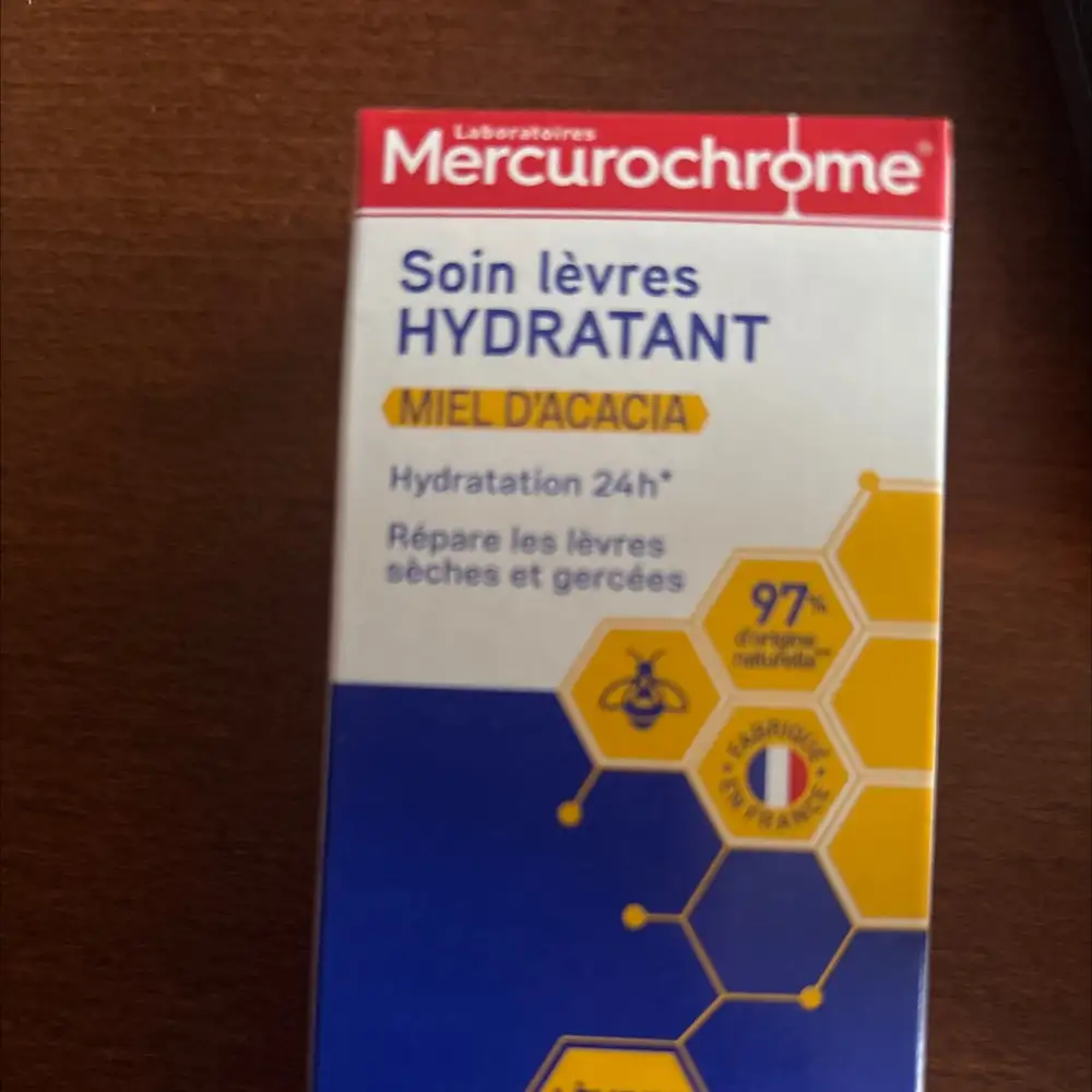 MERCUROCHROME - Soin lèvres hydratant miel d’acacia 