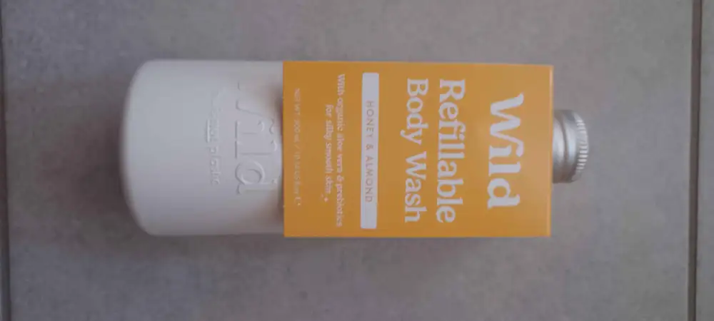 WILD - Honey & almond - Refillable body wash
