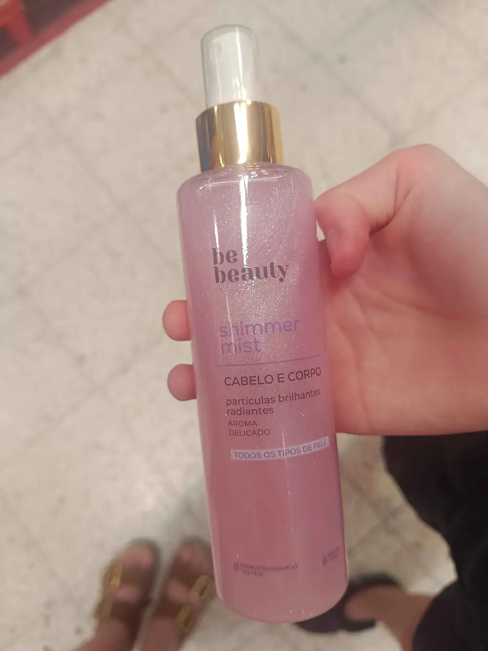 BEBEAUTY - Shimmer mist cabelo e corpo