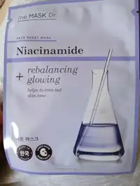 THE MASK DR. - Face sheet mask niacinamide
