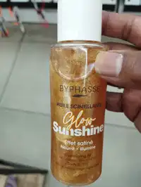 BYPHASE - Glow sunshine -  Huile scintillante