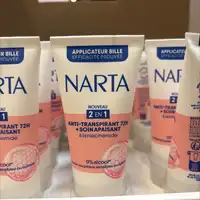 NARTA - Anti-transpirant 72h + Soin apaisant 2 en 1