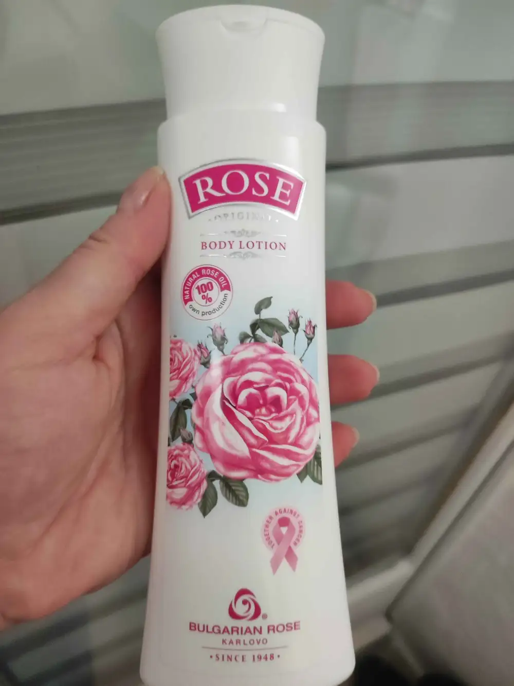 BULGARIAN ROSE - Natural rose oil - Body lotion