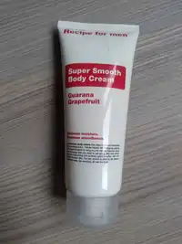 RECIPE FOR MEN - Super smooth body cream guarana grapefruit