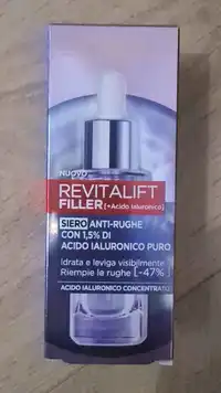 L'ORÉAL - Revitalift filler - Siero anti-rughe 