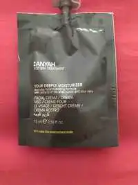 GFL - Anyah - Crème pour le visage