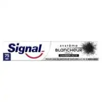 SIGNAL - SIGNAL Dentifrice Système Blancheur Infusé au Charbon Actif 75ml