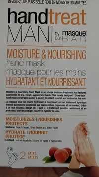 MASQUE B.A.R - Masque pour les mains - Hydratant et Nourrissant