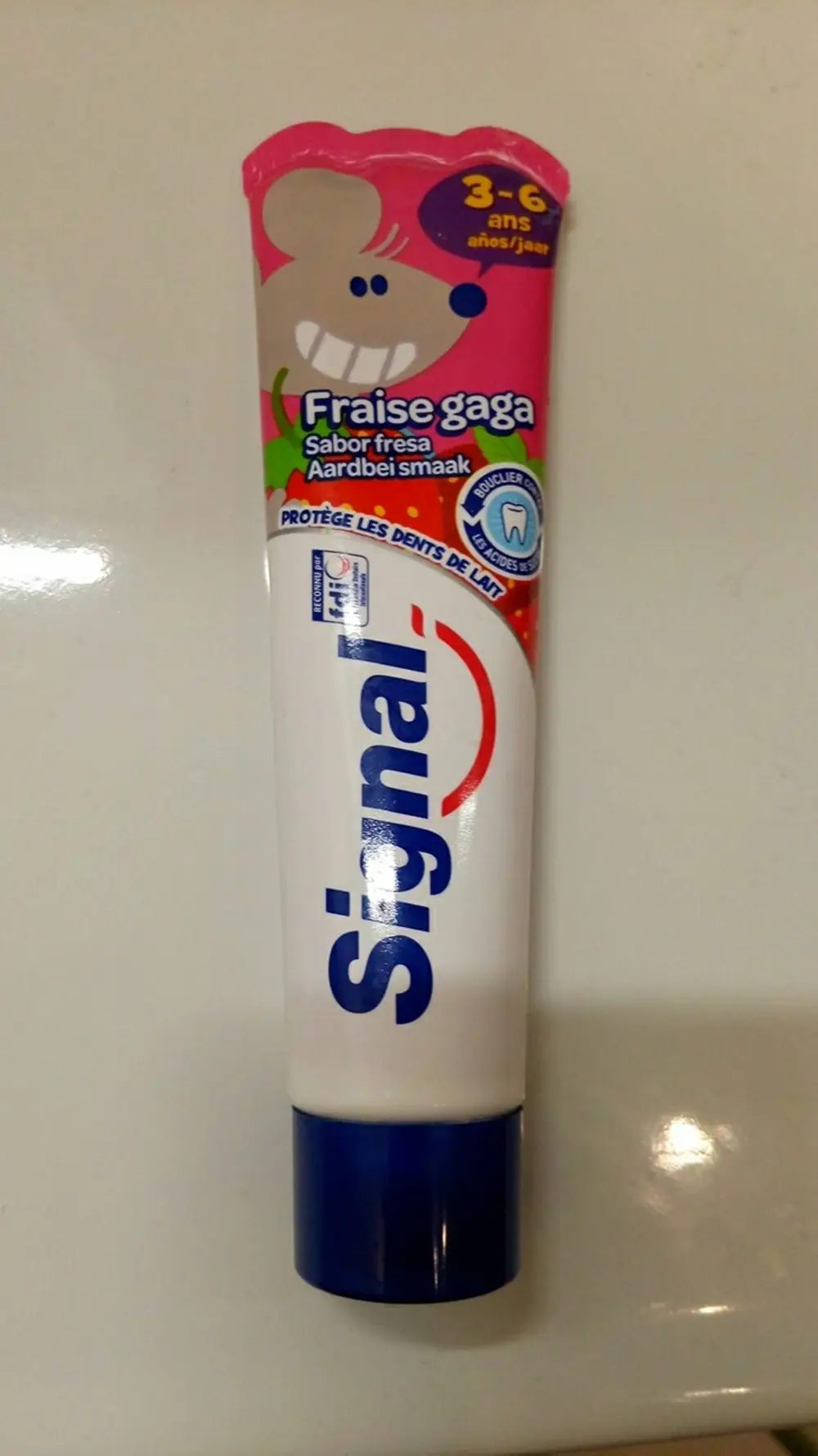 SIGNAL - Fraise gaga 3-6 ans - Dentifrice