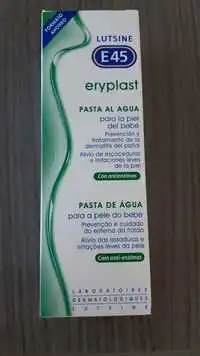 LUTSINE E 45 - Eryplast - Pasta al agua para la piel del bebé