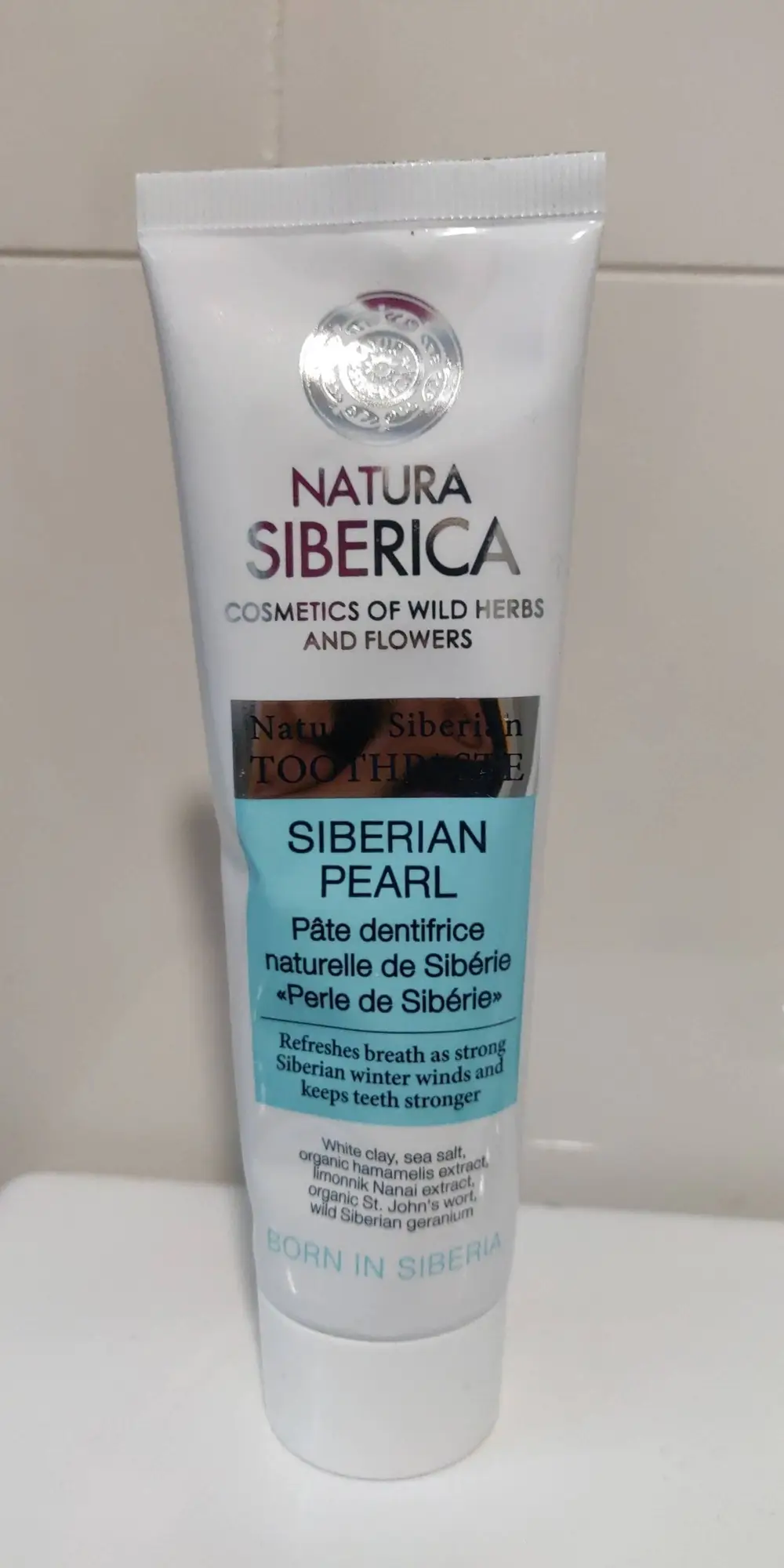 NATURA SIBERICA - Perle de Sibérie - Pâte dentifrice