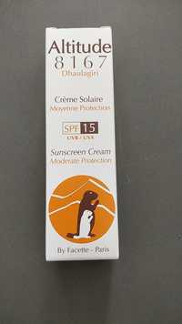 ALTITUDE 8167 - Crème solaire moyenne protection spf 15