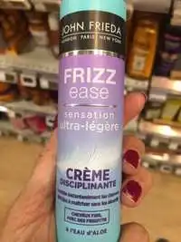 JOHN FRIEDA - Frizz ease - Crème disciplinante