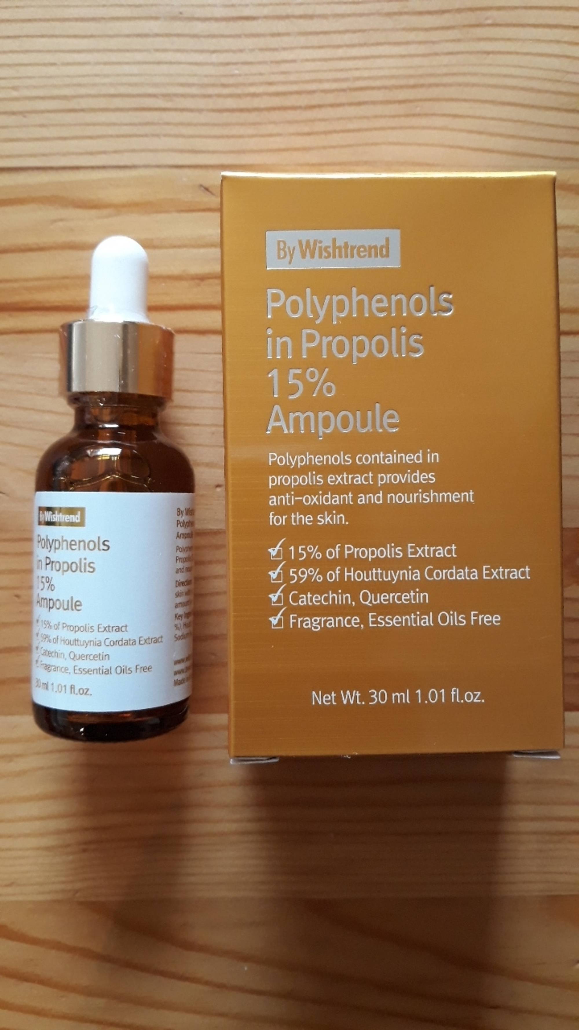 BY WISHTREND - Polyphenols in propolis 15% ampoule