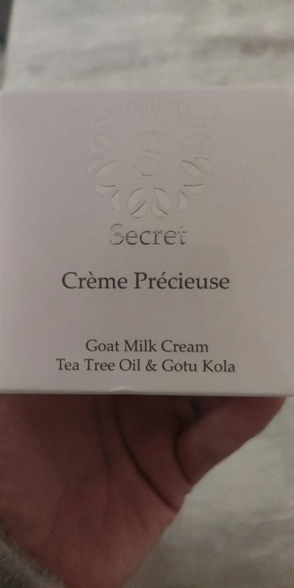 SECRET - Crème précieuse - Goat milk cream 