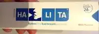 HALITA - Toothpaste solves the bad breath problem with fluoride