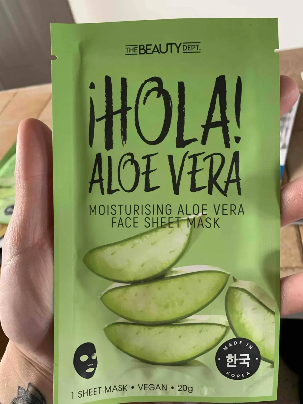 THE BEAUTY DEPT - Ihola! Aloe Vera - Face sheet mask